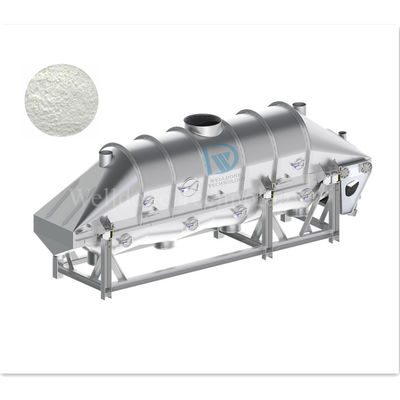 ZLG Sécheuse à vibration continue Traitement des aliments Séchage des aliments Latérite Minerai de nickel Sécheuse de lit fluidisée Industrie de restauration Poudre