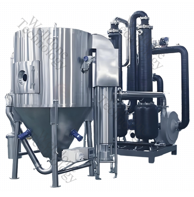 Séchoir à pulvérisation centrifuge SUS316L de qualité alimentaire avec une efficacité de séchage de 70% et un contrôle de la température de 120 à 350 °C