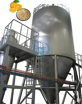 Sécheuse à pulvérisation industrielle de 200 kg/h avec matériau SUS316L et efficacité de séchage de 70%