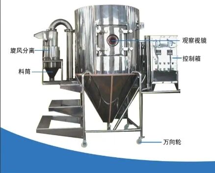 Sécheur centrifuge à grande vitesse de machine de séchage par pulvérisation de GPL économiseur d'énergie et respectueux de l'environnement