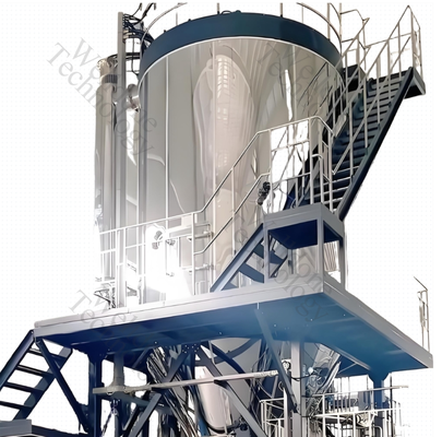 Sécheur par pulvérisation centrifuge industriel SUS316L, niveau alimentaire et personnalisé, pour le sucre et le sel