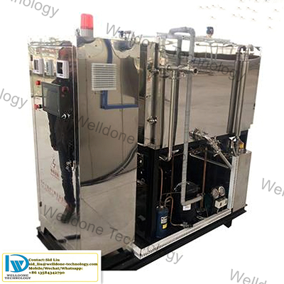 Fonctionnement automatique, machine lyophilisée par vitesse de séchage rapide favorable à l'environnement de séchage sous vide