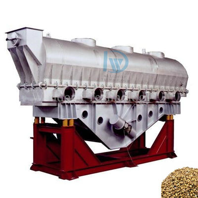 Vibration séchoir de lit fluidisé pour granules de sel de mer Crumb de pain de la série ZLG Vibration Cooler Sécheuse