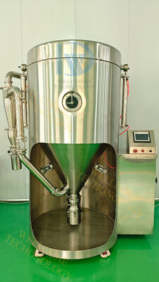 Sèche-linge par pulvérisation de laboratoire automatique avec contrôle de la température d'entrée d'air de 30 à 300℃ et capacité d'évaporation de 1 kg/h