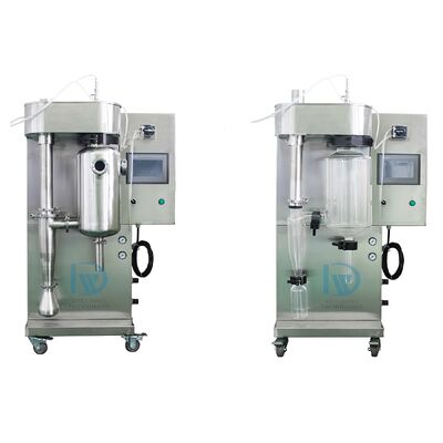 Sécheuse à vide à basse température à 30 à 300 °C et capacité d'évaporation de 1 kg/h destinée aux laboratoires