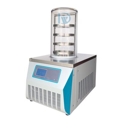 Lyophiliseur de laboratoire automatique SUS304 220V 1Kw pour le séchage sous vide et la transformation des aliments