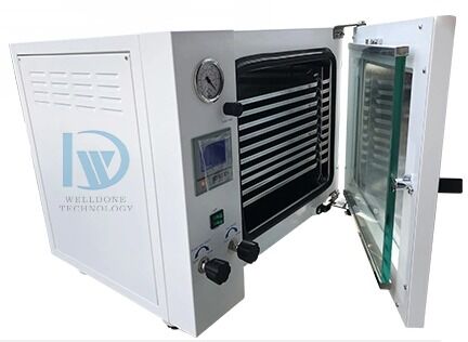 Sécheur sous vide de laboratoire automatique avec contrôle de température de 30 à 300℃ et garantie de 2 ans pour un niveau de sécurité élevé