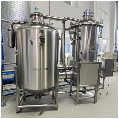 Niveau pharmacie et séchoir à pulvérisation en acier inoxydable sur mesure pour la poudre de lait