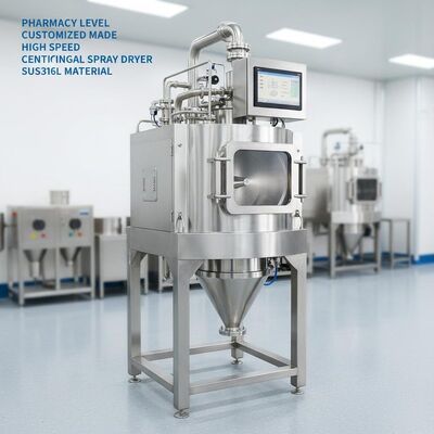 Niveau de pharmacie et matériel centrifuge à grande vitesse fait sur commande du dessiccateur SUS316L de jet