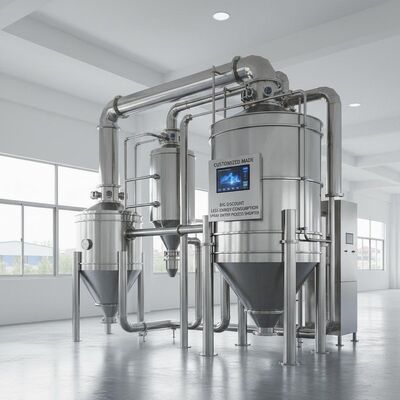 Fabriqué sur mesure et à grande remise, moins de consommation d'énergie, processus de séchage par pulvérisation plus court