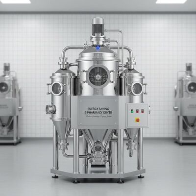 Fabricants de machines de séchage par centrifugeuse de produits de séchage par pulvérisation d'économie d'énergie et de niveau pharmaceutique