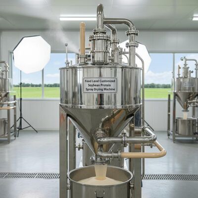 Machine de séchage par pulvérisation de protéines de soja, niveau alimentaire, personnalisé