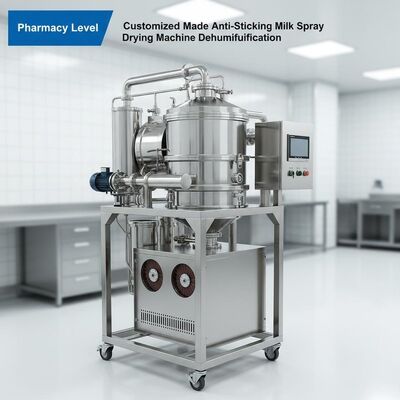 Niveau de pharmacie et déshumidification de machine de séchage par pulvérisation de lait antiadhésive sur mesure