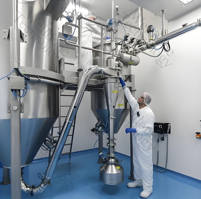 Niveau de pharmacie et équipement de machine de séchage par pulvérisation industriel SUS316L à haute efficacité
