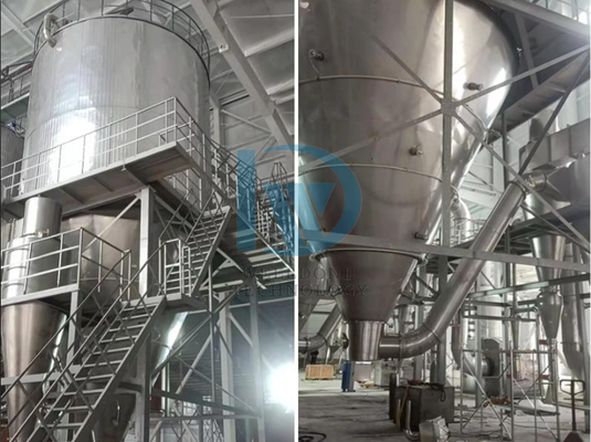 Machine de séchage par pulvérisation SUS316L à faible coût et à haute efficacité pour la production de poudre de café