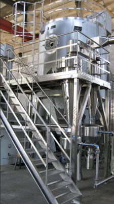 Niveau de pharmacie et séchoir centrifuge à grande vitesse de machine de séchage par pulvérisation de GPL personnalisé