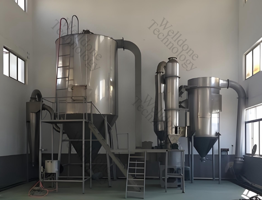 Energy Saving and Environmental Friendly 70% Drying Efficiency Stainless Steel Spray Drying Machine for Industrial Applications