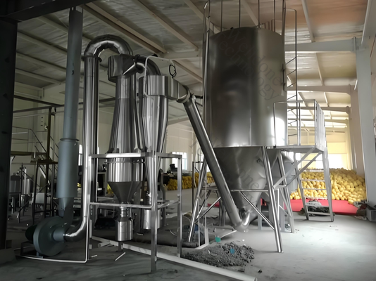 Niveau alimentaire et machine de séchage par pulvérisation centrifuge personnalisée antidéflagrante sur mesure pour le café et le potassium