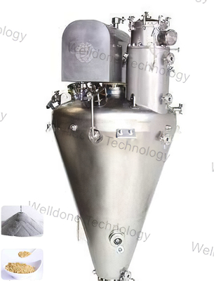 Structure simple 1. 5 de forme de dessiccateur agitated conique durable de vide - 55KW