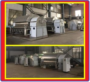 Chauffage à l'huile thermique Refroidissement Tambour Écailler Séchage à basse température 50 / 60Hz