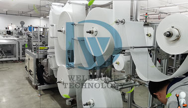 Équipement auxiliaire de fabrication de corps de masque facial FFP3 FFP2 N95 15,5 kW
