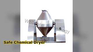 Sécheur sous vide de poudre chimique sûr SUS304